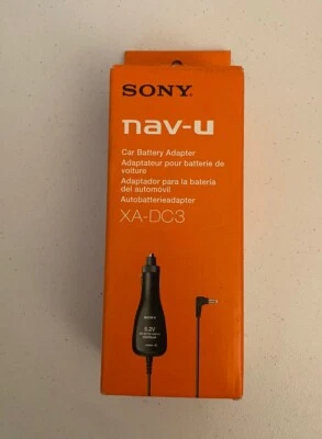 Cargador Adaptador DC Coche Original Sony XA-DC3 GPS NAV-U NV-U44 DC 5V 1A Foto 1 de 3