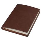 Pu Leather Lined Journal Notebook Paper A5 Brown Soft Leather Notebook  School