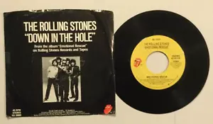 The Rolling Stones - Emotional Rescue / Down In The Hole - 1980 7" 45RPM - Picture 1 of 6