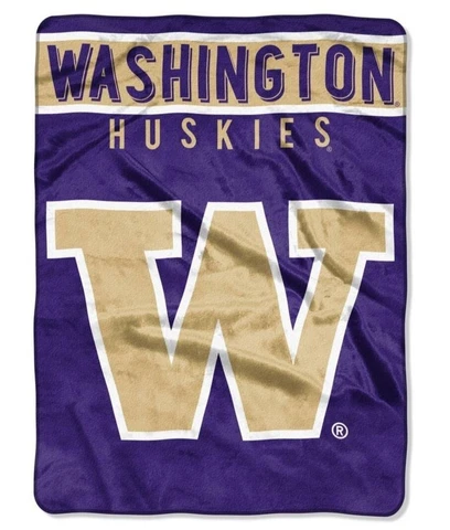 Washington Huskies Blanket Large 60" x 80" Twin/Queen Soft Raschel Blanket Decor Cover