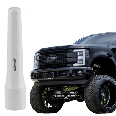 3 INCH SHORT WHITE ANTENNA FOR FORD F150 F250 F350 ALL YEARS ALL MODELS - Image 1 of 4