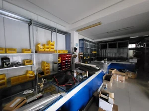SCAFFALE SCAFFALATURA INDUSTRIALE ACCIAIO ZINCATO + BANCONE NEGOZIO MAGAZZINO - Foto 1 di 8