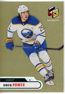2022-23 22-23 UD Extended Series Owen Power RC HOLOGRFX GOLD Parallel card - Picture 1 of 1