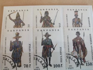 Briefmarken Satz Tanzania - Bild 1 von 1