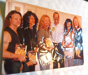 * 1994 Action Packed #95 Racing & Rock-n-Roll Aerosmith with Kyle Petty