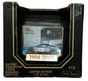 Racing Champions 1994 Premier Edition #15 Lake Speed 1:64 Diecast Stock Car - Picture 1 of 12