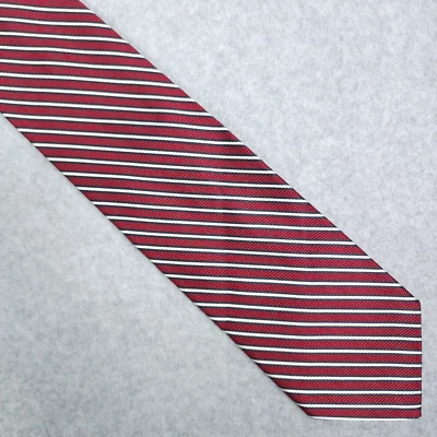 Винтажные мужские галстуки Brooks Brothers в шелковую полоску сделано в США 58 длинные 4 широкие - Изображение 1 из 4