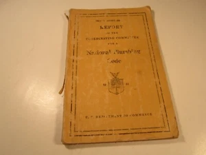 PB REPORT OF THE COORDINATING COMMITEE National Plumbing Code 1951 DOC  [14K] - Imagen 1 de 3