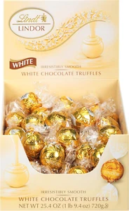 LINDOR White Chocolate Candy Truffles, White Chocolate Candy with Smooth, Mel... - Picture 1 of 12