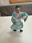Vintage Chinese Hand Painted Paddle String Puppet Marionette Theatre Doll 8”