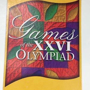 1996 OLYMPICS Equestrian Dressage TICKET 8/3/96 Georgia International Horse Park - Picture 1 of 9