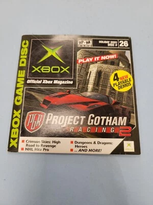 OXM Demo Disc 26 Official Xbox Magazine Demo Disc Holiday 2003 Project Gotham 2 - Image 1 of 2