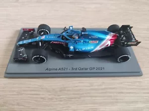 F1 Alpine A521, Alonso, 3rd Qatar GP 2021, Spark, 1:43 - Picture 1 of 4