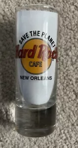 Hard Rock Cafe New Orleans Save the Planet Shot Glass 4" - Picture 1 of 1