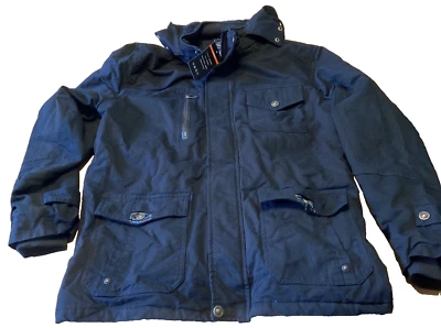 Tacvasen Men’s Heavy Winter Jacket M Black Warm Outdoor Coat - Image 1 of 4