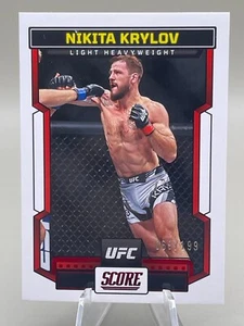 2023 Chronicles Score UFC (RED /199) Nakita Krylov No. 199 - Picture 1 of 12
