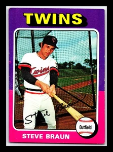 1975 Topps #273 Steve Braun Minnesota Twins - Picture 1 of 2