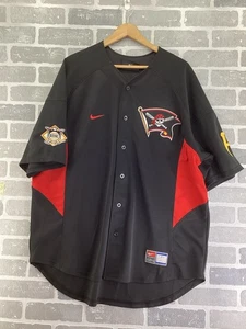 MLB Nike Pittsburgh Pirates Fan Black Flag Baseball Jersey, Size XL - Picture 1 of 9
