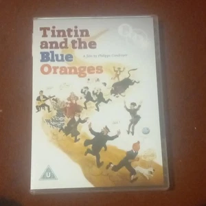 TINTIN AND THE BLUE ORANGES DVD - bfi * philippe condroyer * booklet - Picture 1 of 4