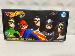 Hot Wheels - Limited Edition 5-Car Premium Set - Alex Ross DC *** SELAED NEW *** - Picture 1 of 8