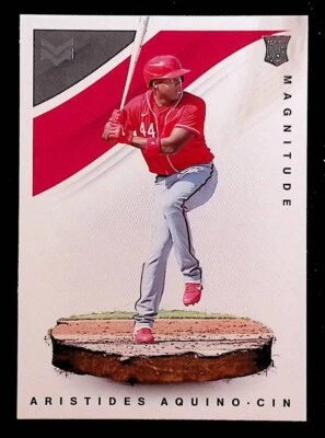 2020 Panini Chronicles - Magnitude #14 Aristides Aquino (RC) - Image 1 of 2