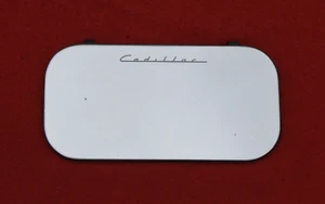 Vintage Cadillac Visor Mirror Vanity Mirror Clips Accessory GM Deville Eldorado - Picture 1 of 7