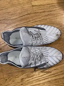 Wanted Women's Affinity Gray Lace Up Rainbow Sole Sneakers Size 6 - Picture 1 of 6