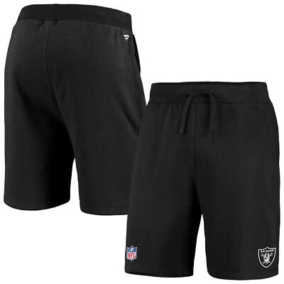 NFL Shorts Las Vegas Raiders Football Mid Essential Sweat Short Hose schwarz