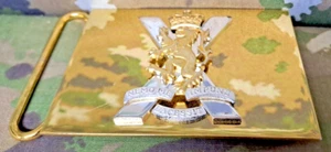British Army Military Surplus Royal Regiment of Scotland Parade Belt Buckle - Picture 1 of 2