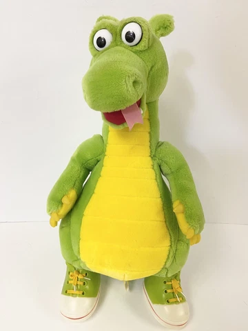 Dudley the dragon Adventures Vintage Plush Toy Stuffed Animal 1990’s Shoes Cover