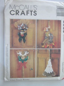 McCall's 8950 Seasonal Brooms Pattern SHIPS FREE Thanksgiving Christmas - Picture 1 of 1