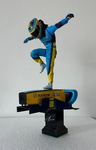 FERNANDO ALONSO RENAULT F1 TEAM MILD SEVEN RESINA 25CM, SERIE LIMITADA, UNICA - Imagen 1 de 6