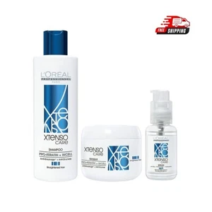 L'Oreal professional Xtenso Care Shampoo + Masque + Serum (Combo Pack) Free Ship - Picture 1 of 11