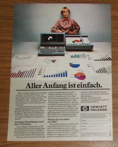 Seltene Werbung HEWLETT PACKARD HP 2647A Grafik-Terminal 1980 - Picture 1 of 1