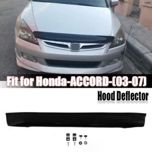 Stone & Bug Deflector Hood Protector Bug Shield Guard for 2003~07 Honda Accord - Picture 1 of 13