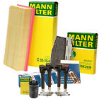 Mann Filter Bosch 4 Coil Denso 4 Doubleplatinum Sparkplug Tuneup Kit For Audi Vw