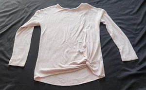 Girl’s GapKids Pink Long Sleeved Top Twist Front Size Medium 8-9 - Picture 1 of 4