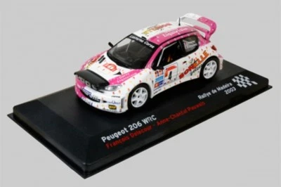 PEUGEOT 206 WRC #4 RALLYE MADEIRA 2003 DELECOUR PAUWELS 1/43 IXO ALTAYA RALLY - Immagine 1 di 2