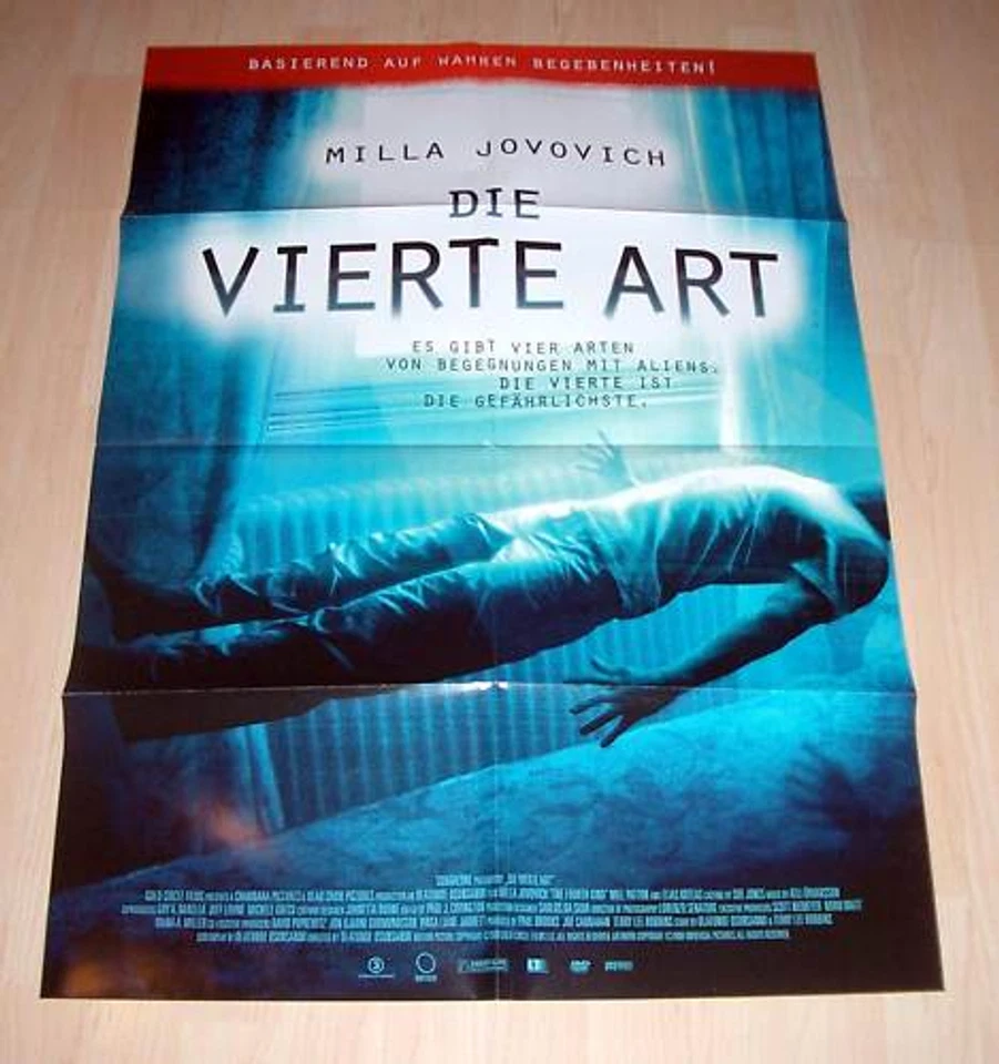 Filmposter A1 Neu Die Vierte Art ( 4. ) Milla Jovovich