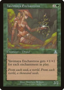 4x Yavimaya Enchantress - MP - Urza's Saga Block - SPARROW MAGIC mtg - Imagen 1 de 1