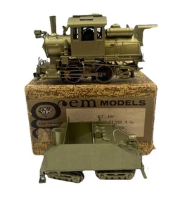 Ho Scale Gem Models KT-104 Brass Reading Class A-5a 0-4-0 Switcher - Picture 1 of 11
