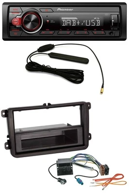 Pioneer MP3 DAB 1DIN AUX USB Autoradio für VW Amarok, Beetle, EOS (ab 06) - Bild 1 von 4