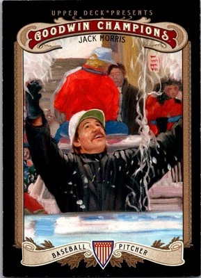 2012 Upper Deck Goodwin Champions #75 Jack Morris - Image 1 of 2