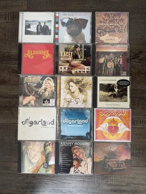 Country Cd Lot Of 15 Taylor Swift Kacey Musgraves Alabama Sugerland Kenny Rogers Foto 1 de 2