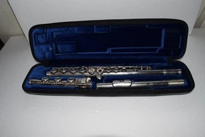 1964 Gemeinhardt M3-S Sterling Silber Open-Loch Querflöte mit Protec Etui - Bild 1 von 10