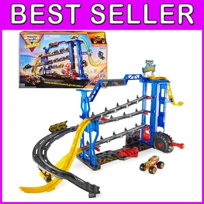 Monster Truck Garage Playset with Exclusive Grave Digger - Image 1 of 4