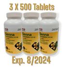 CVS Senna Laxative Sennosides 8.6mg  (3) Bottles Of 500 Tablets EACH 