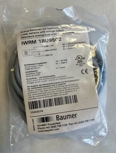 Baumer Analog-Sensoren mit Spannungsausgang / IWRM 18U9502 / Neu in OVP - Picture 1 of 6