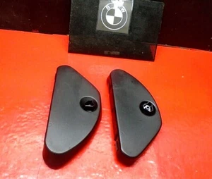 98-02 BMW Z3 REAR TRUNK TAILLIGHT TAIL LIGHT LAMP ACCESS COVER LEFT RIGHT BLACK - Picture 1 of 3