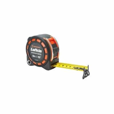 Lufkin Crescent Double Sided Measuring Tape Measure Metric/Imperial 8m L1125CME2